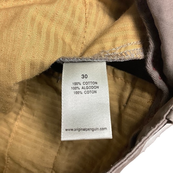 Original Penguin Rockwood Fit Pants Sz 30 - Picture 9 of 10